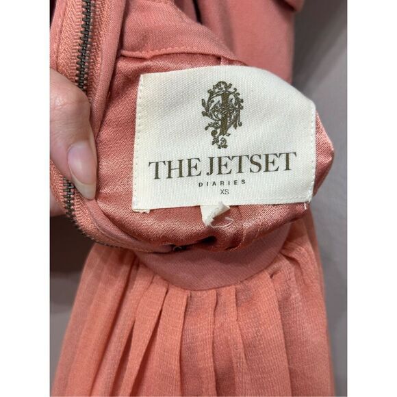 The JETSET DIARIES Revovle Carla Maxi Cut Out Detailing Lined Dress Women's XS - Picture 12 of 12